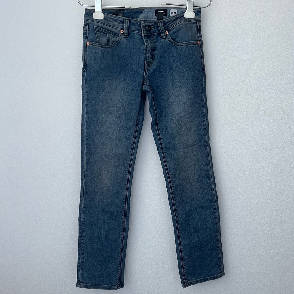 Volcom Slim Straight Jeans size 26